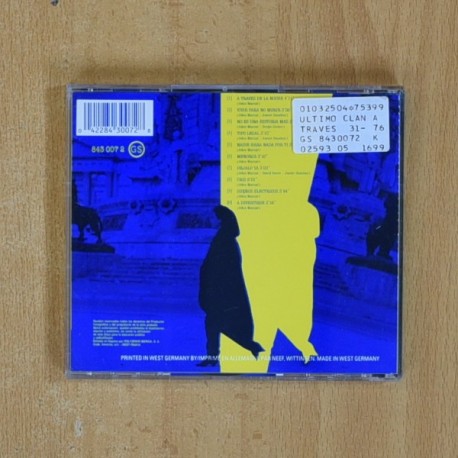 ULTIMO CLAN - A TRAVES DE LA NOCHE - CD