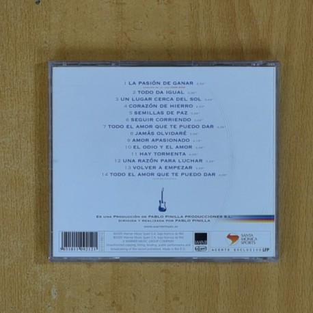 RAFA MARTIN - LA PASION DE GANAR - CD