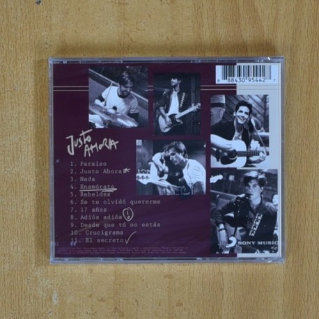 DVICIO - JUSTO AHORA - CD