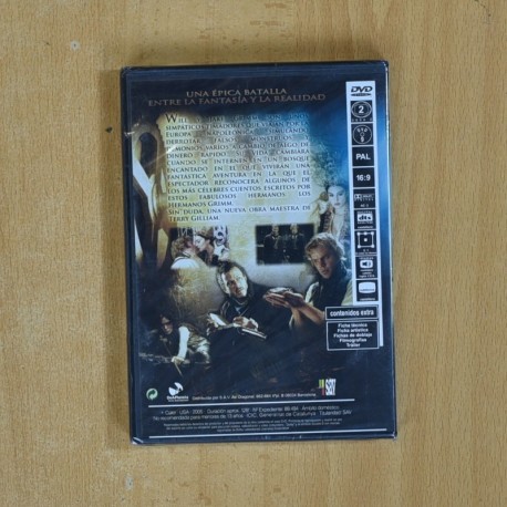 EL SECRETO DE LOS HERMANOS GRIMM - DVD