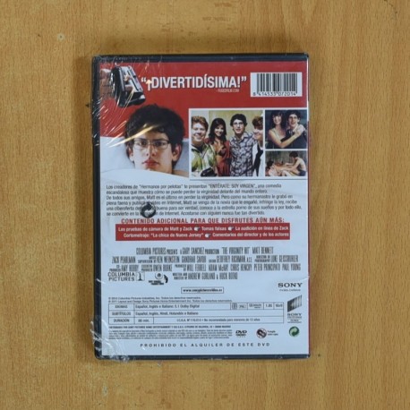 ENTERATE SOY VIRGEN - DVD