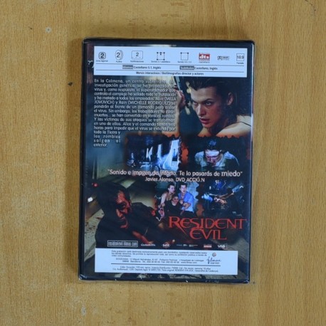 RESIDENT EVIL - DVD
