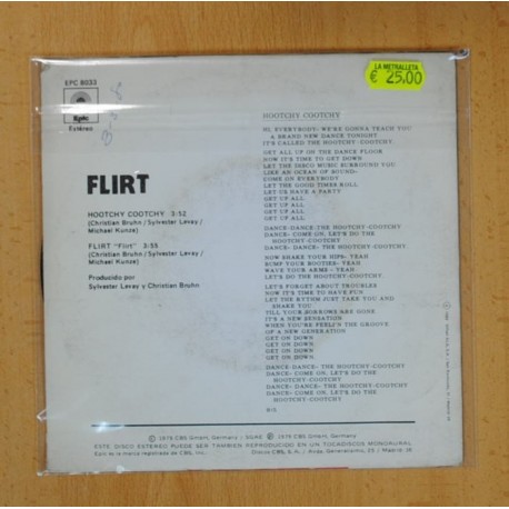 FLIRT - HOOTCHY COOTCHY / FLIRT - SINGLE