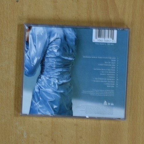 MADONNA - RAY OF LIGHT - CD