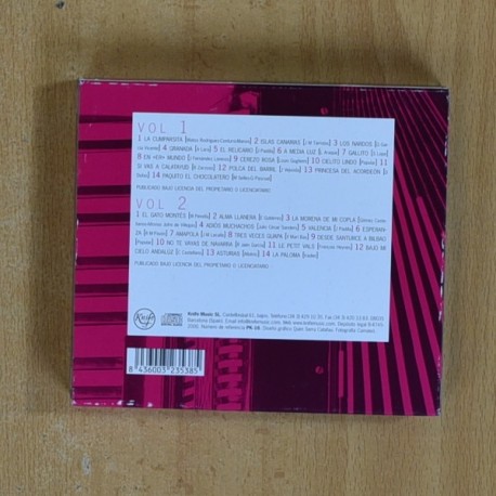 VARIOS - ACORDEON - CD