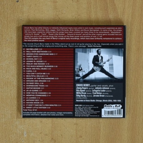 CHUCK BERRY - ROLLIN TILL THE BREAK OF DAWN - CD