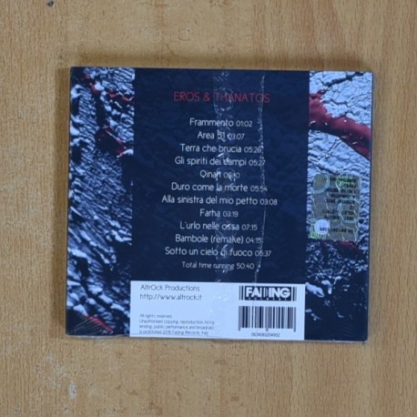 SYNDONE - EROS & THANATOS - CD