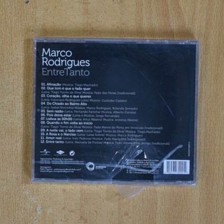 MARCO RODRIGUES - ENTRE TANTO - CD