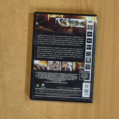 LA CHICA QUE SOÃABA CON UNA CERILLA Y UN BIDON DE GASOLINA - DVD