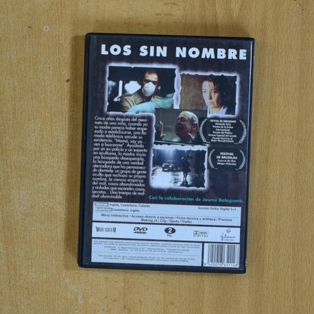 LOS SIN NOMBRE - DVD