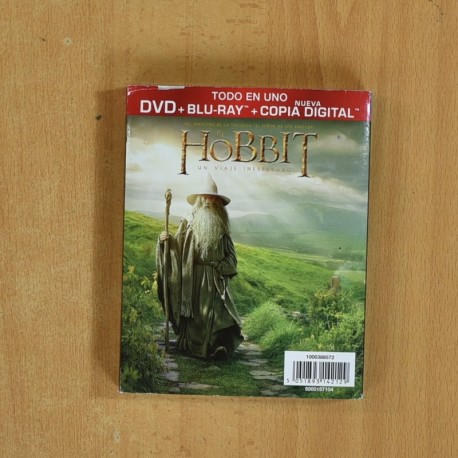 EL HOBBIT UN VIAJE INESPERADO - BLURAY + DVD