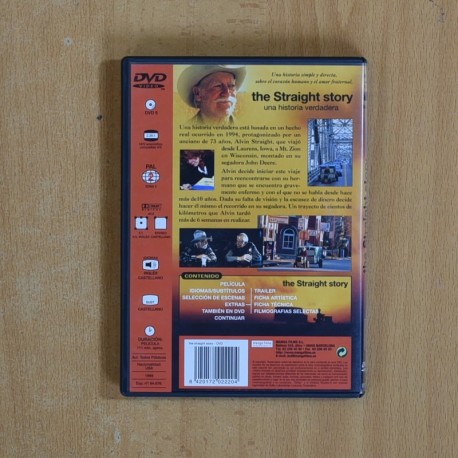 THE STRAIGHT STORY - DVD