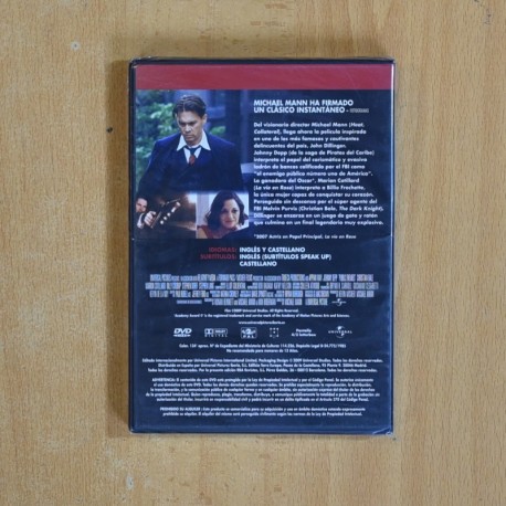 ENEMIGOS PUBLICOS - DVD