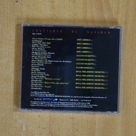 VARIOS - CONCIERTO DE NAVIDAD - CD