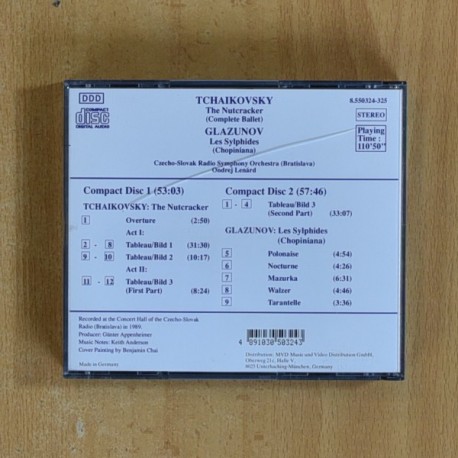 TCHAIKOVSKY - THE NUTCRACKER - CD