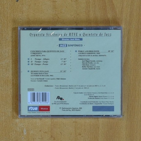 VARIOS - JAZZ SINFONICO - CD