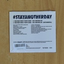 WALTHAM FOREST YOUTH CHOIR WITH TONY MORTIMER - STAY ANOTHER DAY - CD