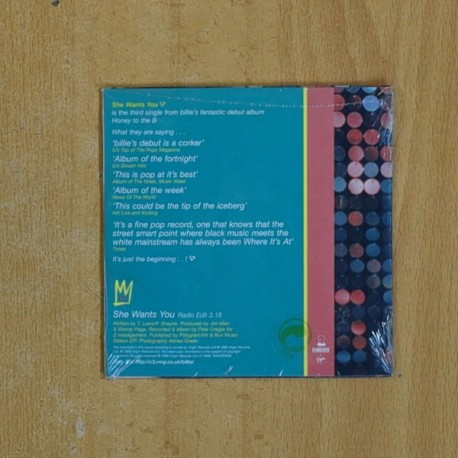 BILLIE - SHE WANTS YOU - CD SINGLE