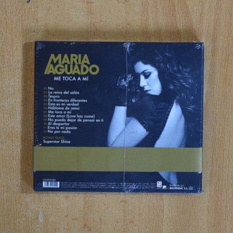 MARIA AGUADO - ME TOCA A MI - CD