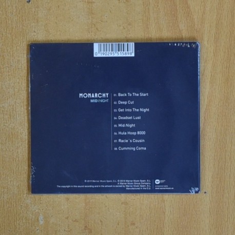 MONARCHY - MID NIGHT - CD