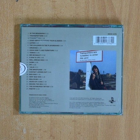 JOHN HEGLEY - SAINT AND BLURRY - CD