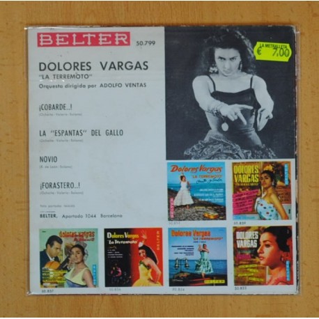 DOLORES VARGAS (LA TERREMOTO) - LAS ESPANTAS DEL GALLO + 3 - EP