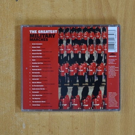 MILITARY MARCHES - THE GREATEST - CD