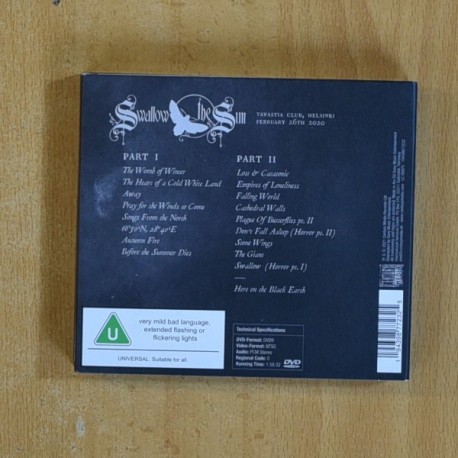 SWALLOW THE SUN - LIVE IN HELSINKI - CD