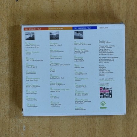 VARIOS - FOLKMUSIC - 3 CD