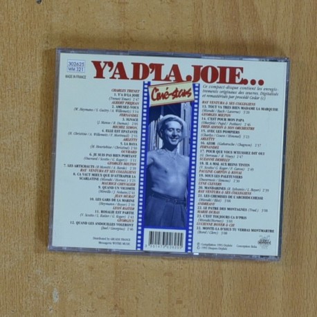VARIOS - Y A D LA JOIE - CD