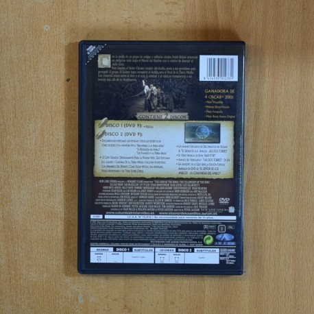 EL SEÃOR DE LOS ANILLOS LA COMUNIDAD DEL ANILLO - DVD