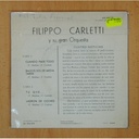 FILIPPO CARLETTI CON SU ORQUESTA - CUANDO PASE TODO + 3 - EP