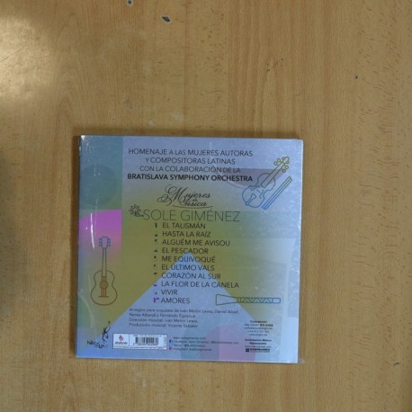 SOLE GIMENEZ - MUJERES DE MUSICA - CD