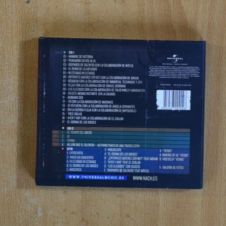 NACH - MEJOR QUE EL SILENCIO - CD