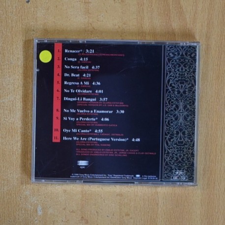 GLORIA ESTEFAN - EXITOS DE GLORIA ESTEFAN - CD