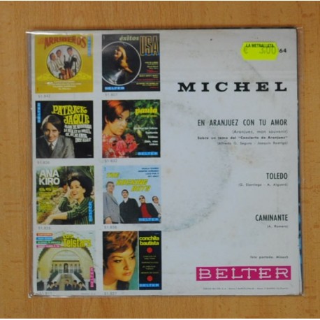 MICHEL - EN ARANJUEZ CON TU AMOR + 2 - EP