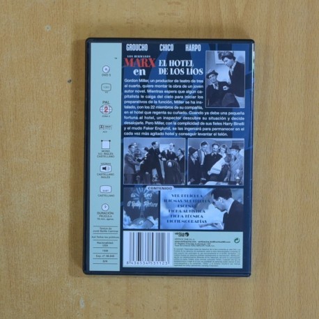 EL HOTEL DE LOS LIOS - DVD