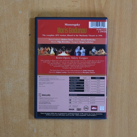 BORIS GODUNOD - DVD