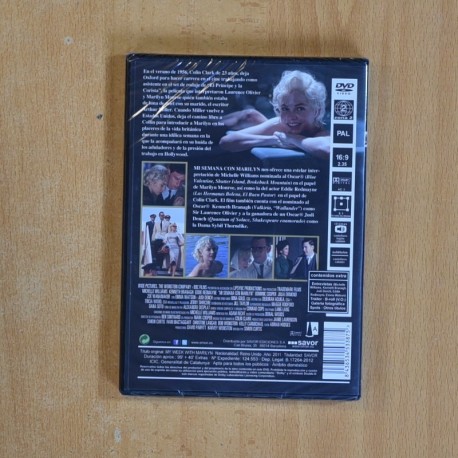 MI SEMANA CON MARILYN - DVD