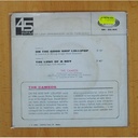 THE CAMEOS - ON THE GOOD SHIP LOLLIPOP / THE LOVE OF A BOY - SINGLE