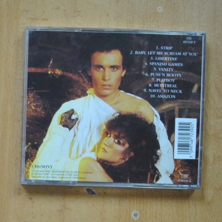 ADAM ANT - STRIP - CD