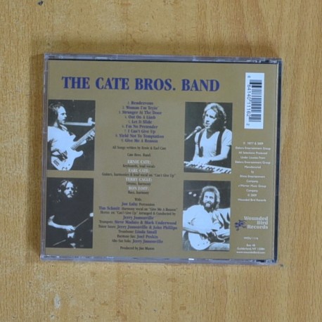 CATE BROS BAND - CATE BROS BAND - CD