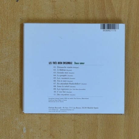 DOUX AMER - LES TRES BIEN ENSEMBLE - CD