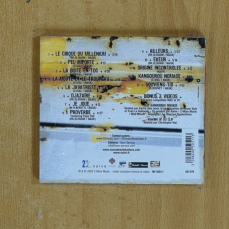 NOMADES & SKAETERA - LE CIRQUE DU MILLENIUM - CD