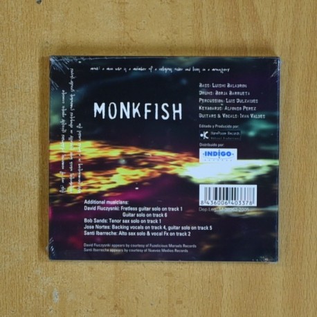 MONKFISH - FORTUNATELY & JAZZINTELY - CD