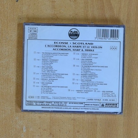 VARIOS - ECOSSE SCOTLAND - CD