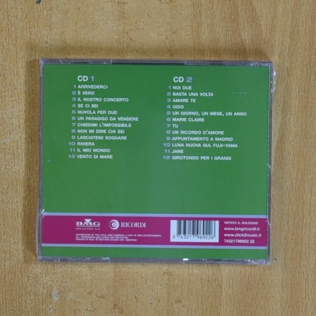 UMBERTO BINDI - I GRANDI SUCCESSI ORIGINALI - CD