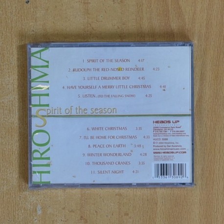 HIROSHIMA - SPIRIT OF THE SEASON - CD