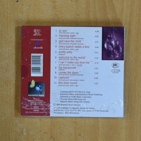 MARY O REGAN - EVERY PUNCH NEEDS A KISS - CD