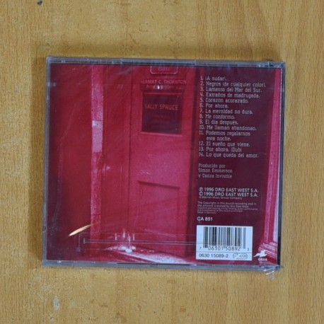 DANZZA INVISIBLE - POR AHORA - CD